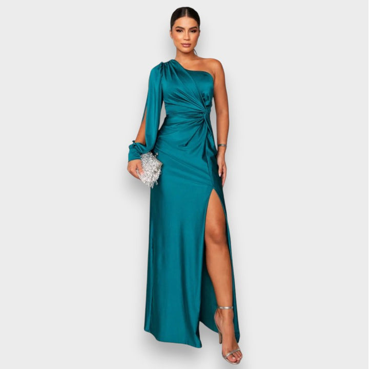Zarra | Robe Maxi Élégante à Une Épaule