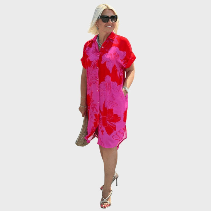 Naomi | Robe avec Motif Floral