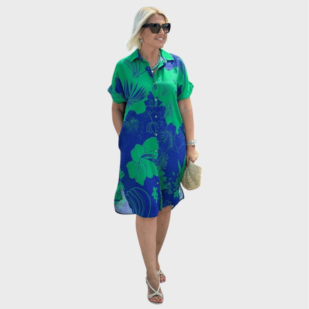 Naomi | Robe avec Motif Floral