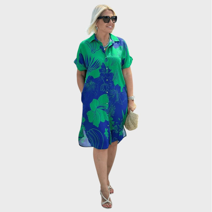 Naomi | Robe avec Motif Floral