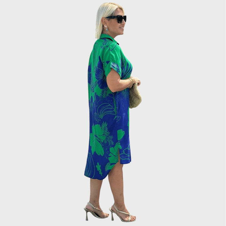 Naomi | Robe avec Motif Floral