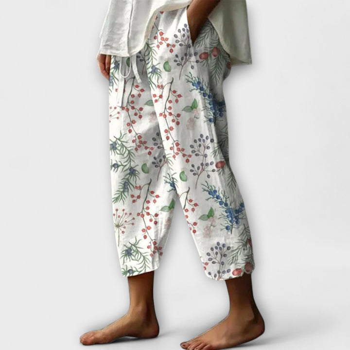 Airish – Pantalons Boutonnés Décontractés Imprimés Caractéristiques