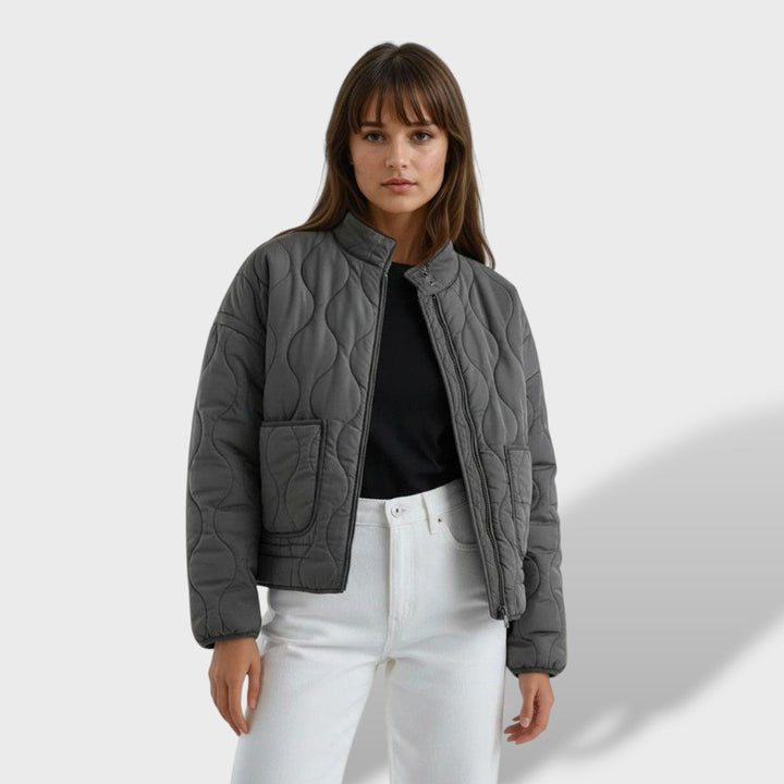 Grace | Veste Bombers Matelassée pour Femmes en Fleece
