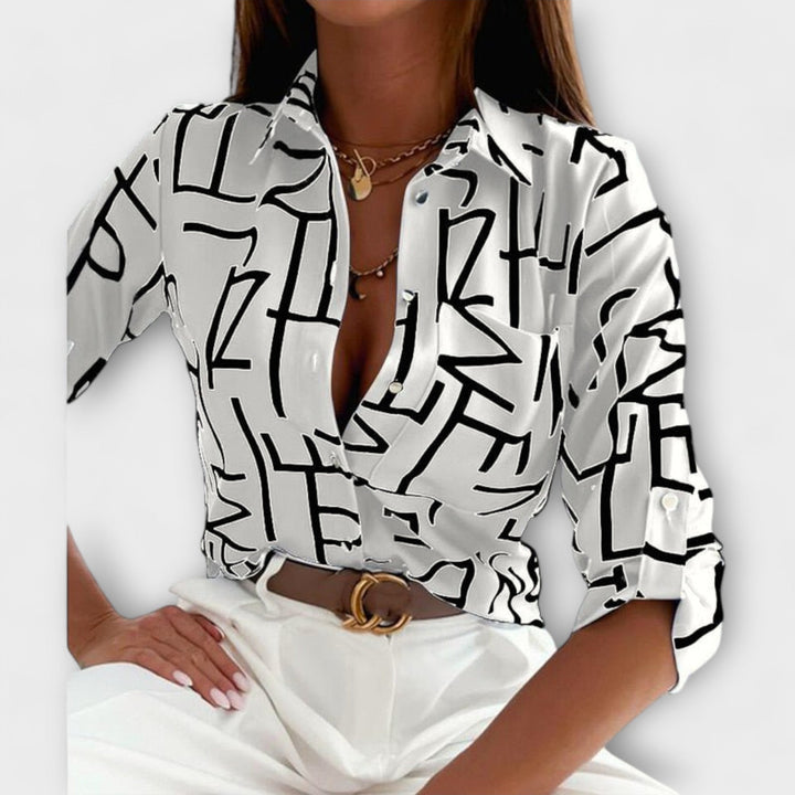 Blouse avec Col Classique