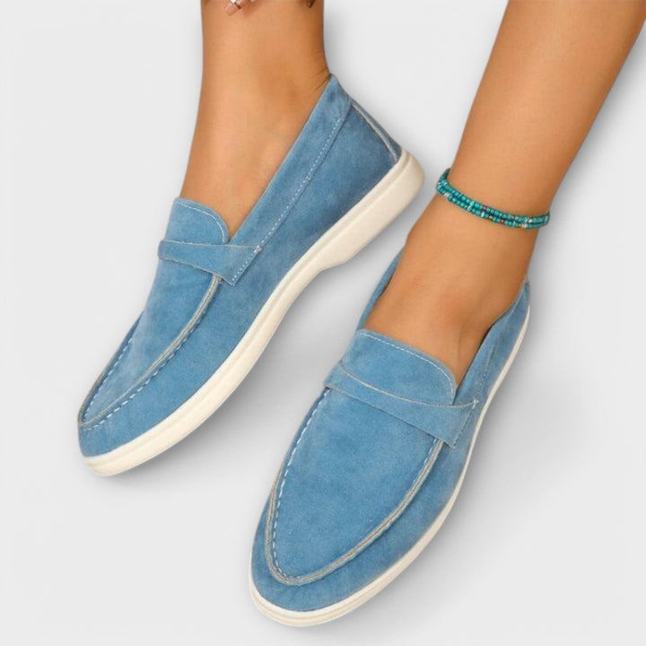 Mocassins en Daim Élégants pour Femmes